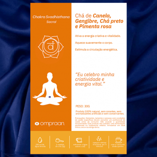 Chá Vibracional Om Praan Chacra Svadhisthana