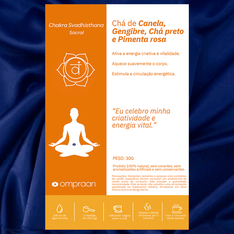 Chá Vibracional Om Praan Chacra Svadhisthana