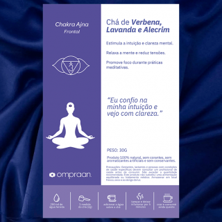 Chá Vibracional Om Praan Chacra Ajna