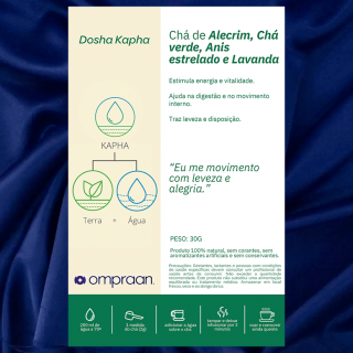 Chá Vibracional Om Praan Dosha Kapha