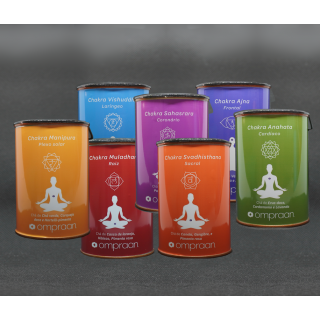 Kit 7 Chás Vibracionais para Chakras